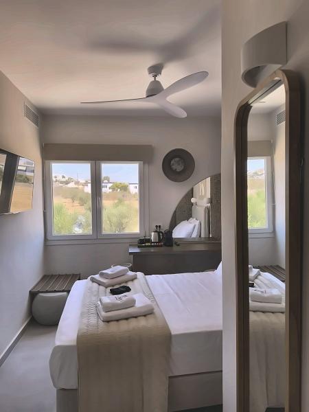 Economy Double Room with Garden View &ndash; No Balcony at Armia Experience Hotel, Vári, Sýros